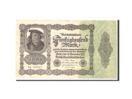 Billet, Allemagne, 50,000 Mark, 1922, 1922-11-19, KM:79, TTB - 50.000 Mark