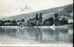 SWITZERLAND LA NEUVEVILLE 1908 OLD POSTCARD M&Mme TSCHIFFELI-PÉTER - La Neuveville