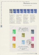 France 2004 Y&T BF 67. Document Officiel. Les Couleurs De Marianne Eu Euros (Euro Est Invariable). Erreur - Errores En Los Sellos