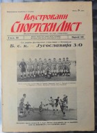 ILUSTROVANI SPORTSKI LIST, NOVI SAD  BR.10, 1931  KRALJEVINA JUGOSLAVIJA, NOGOMET, FOOTBALL - Bücher