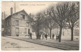 95 - SAINT-LEU - La Poste - Place Des Fêtes - Edition Pottier - Saint Leu La Foret