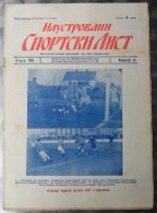 ILUSTROVANI SPORTSKI LIST, NOVI SAD  BR.4, 1932  KRALJEVINA JUGOSLAVIJA, NOGOMET, FOOTBALL - Libros