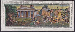 Argentina 1980 Stamp Exhibition Buenos Aires 14v In Sheetlet ** Mnh (F5189) - Ongebruikt
