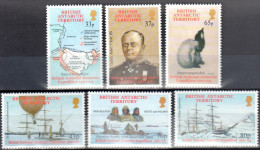 BAT British Antarctic Teritory 2001 Polar Expedition Mi.319-24 - MNH (**) - Neufs