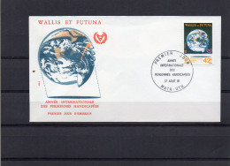 FDC  WALLIS ET FUTUNA    ANNEE INTRNATIONALE DES PRSONNES HANDICAPEES TIMBRE    N° YVERT  294   1981 - FDC