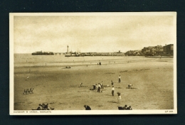 ENGLAND  -  Margate  Harbour And Sands  Unused Vintage Postcard - Margate