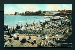 ENGLAND  -  Margate  Sands From The West  Unused Vintage Postcard - Margate