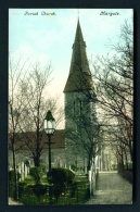 ENGLAND  -  Margate  Parish Church  Unused Vintage Postcard - Margate