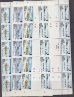 British Antarctic Territory 1985 British Grahamland Expedition 4v Strip 5x  Gutter ** Mnh (F5190) - Unused Stamps