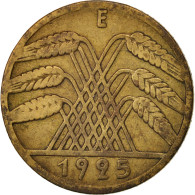 Monnaie, Allemagne, République De Weimar, 10 Reichspfennig, 1925 - 10 Renten- & 10 Reichspfennig