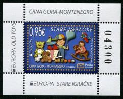 Europa 2015 - Montenegro - Anciens Jouets, Nounours - BF Neufs // Mnh - 2015