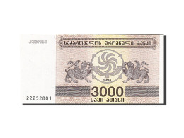 Billet, Géorgie, 3000 (Laris), 1993, 1993, KM:45, NEUF - Georgia