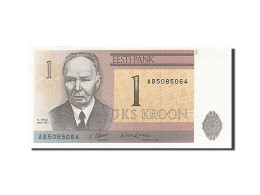 Billet, Estonia, 1 Kroon, 1991-1992, 1992, KM:69a, NEUF - Estonie