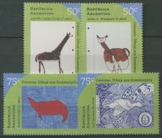 Argentinien 1997 Zeichenwettbewerb Für Kinder Thema Ökologie 2381/84 Postfrisch - Unused Stamps