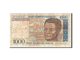 Billet, Madagascar, 1000 Francs = 200 Ariary, 1994, Undated, KM:76b, B - Madagaskar