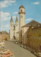 D-95028 Hof - Am Rathaus - Cars - VW Käfer "Brezel" - Opel Rekord - Borgward - Hof