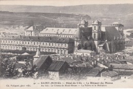 Cp , 55 , SAINT-MIHIEL , Hôtel-de-Ville , Le Bâtiment Des Moines - Saint Mihiel