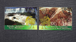 UNO-Wien 504/5 Oo/used, UNESCO-Welterbe: Südamerika - Used Stamps
