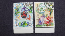UNO-Wien 502/3 Oo/used, Friedliche Visionen: Aquarelle Von Slavka Kolesar (*1974), Kanadische Malerin - Used Stamps