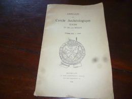 CB12LC149 - Annales Cercle Archéologique ATh Tome 19 1933 Abbaye De Gembloux Dans La Région De Ath -  Bauffe Etc - Belgium