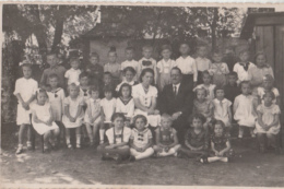 41915- CLASS GROUP, TEACHERS, CHILDRENS, VINTAGE CLOTHES - Gruppi Di Bambini & Famiglie