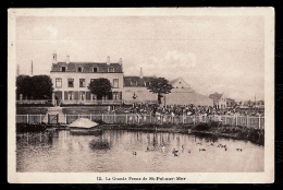 CPA ANCIENNE- ST-POL-SUR-MER (59)-  LA GRANDE FERME- OEUVRES SOCIALES DES CHEMINOTS DU NORD- TRES BELLE ANIMATION - Saint Pol Sur Mer