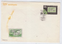 Cuba ROCKET SPACE FDC 1964 - Noord-Amerika