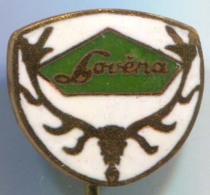 ARCHERY / SHOOTING, Hunter Jager Caccia - Lovena, Hunting, Enamel, Vintage Pin, Badge - Bogenschiessen