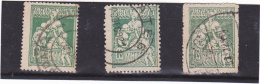 SOCIAL ASSISTANCE 10 BANI,1921,COLOR VARIATY,USED STAMPS,ROMANIA. - Plaatfouten En Curiosa