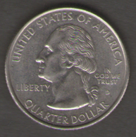 STATI UNITI QUARTER DOLLAR 1999 CONNECTICUT - 1999-2009: State Quarters