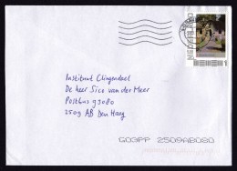 Netherlands: Cover, 2012, 1 Stamp, Keukenhof Museum, Old Farm House, Heritage, History (traces Of Use) - Covers & Documents