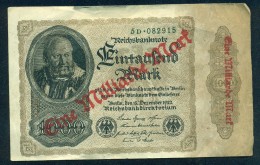 DEUTSCHES REICH - (DEUTSCHLAND / GERMANY) - Eine MILLIARDE MARK - 1922 - 1 Miljard Mark