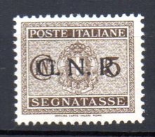 1944 Repubblica Sociale GNR Segnatasse N. 47 Integro MNH** - Impuestos