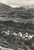 CPSM Bonne-sur-Menoge - Vue Aérienne Avec Le Mont Blanc - Bonne