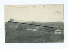 CPA  Abîmée -   Haute Rivoire  -  Vue Générale Prise De Rempau - Grigny