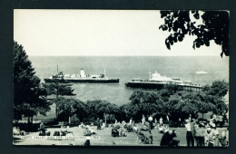 WALES  -  Llandudno  Happy Valley And Pier  Unused Vintage Postcard - Denbighshire