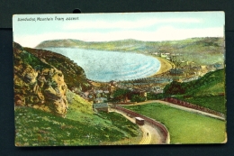 WALES  -  Llandudno  Mountain Tram Ascent  Unused Vintage Postcard - Denbighshire