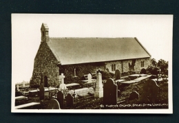 WALES  -  Llandudno  St Tudno's Church  Unused Vintage Postcard - Denbighshire