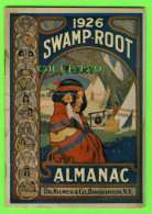 BOOKS, SWAMP-ROOT ALMANAC 1926 - DR. KILMER & CO, BINGHAMTON, NY - 34 PAGES - WEATHER FORECASTS - - Autres & Non Classés