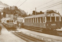 Arth Rigi Bahn - Letzte Reise Der CFhe 2/4 3  (Repro)            Ca. 1980 - Arth