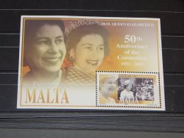 Malta - 2003 Queen Elizabeth II Block MNH__(TH-9980) - Malta