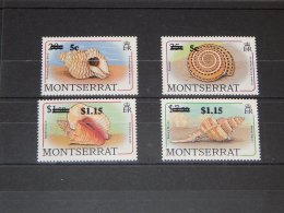 Montserrat - 1991 Shells Overprints MNH__(TH-11060) - Montserrat