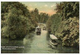 (918) Very Old Postcard - Carte Ancienne  - UK - Pangbourne River And Boats - Houseboats