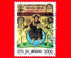VATICANO  - Usato - 1994 - 13º Congresso Internazionale Di Archeologia Cristiana - Cristo Maestro - 3000 - Oblitérés