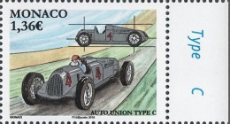 MONACO 2016  / Y.T. N° 3026 - LES VOITURES DE COURSE MYTHIQUES - AUTO UNION TYPE C- NEUF** - Unused Stamps