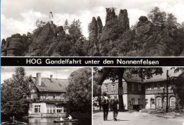 Jonsdorf - S/w HOG Gondelfahrt Unter Den Nonnenfelsen - Jonsdorf