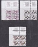 Iceland 1980 Fauna 3v Bl Of 4 (corners)  ** Mnh (29667A) - Unused Stamps