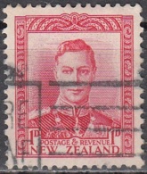 New Zealand 1938 Michel 238 O Cote (2005) 0.30 Euro Roi George VI - Usados