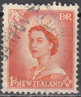 New Zealand 1953 Michel 333 O Cote (2005) 0.20 Euro Reine Elizabeth II Cachet Rond - Used Stamps