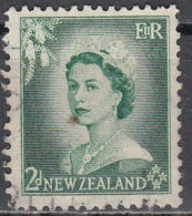 New Zealand 1953 Michel 335 O Cote (2005) 0.20 Euro Reine Elizabeth II - Used Stamps